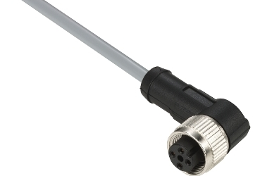 CABO PVC 4 PINOS COM CONECTOR M12 FEMEA – XZCPV1241L2
